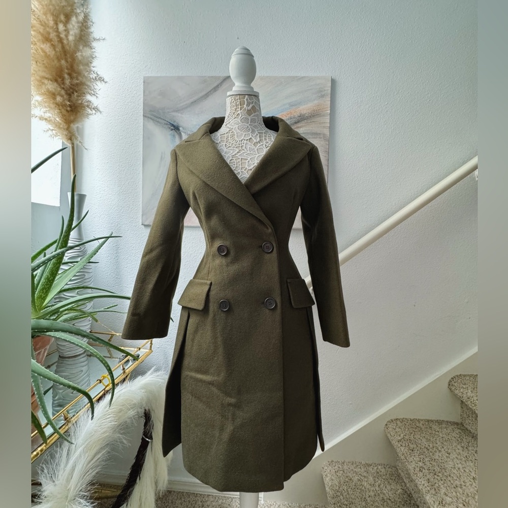 Authentic Prada Runway Style Wool Coat